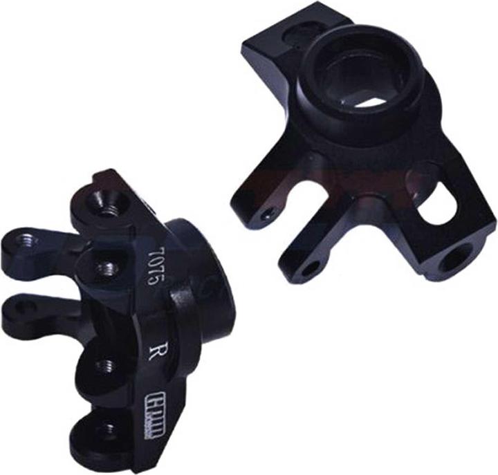Image du produit GPM ALU 7075 FRONT STEERING BLOCK pour ARRMA-1/18 4WD GRANITE noir