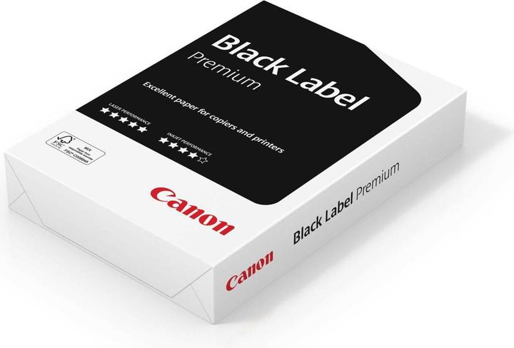 Actual product image Canon Black Label Premium (A4, 2500 Sheets, 80 g/m²)