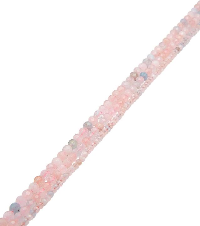 Produktbild Leyda Morganit Strang multicolor facettiert