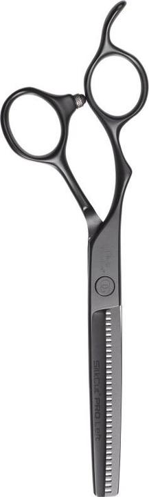 Image du produit Olivia Garden Silkcut PRO 6,0" LH 15,5cm Ciseaux à effiler Matt Black (15.50 cm)