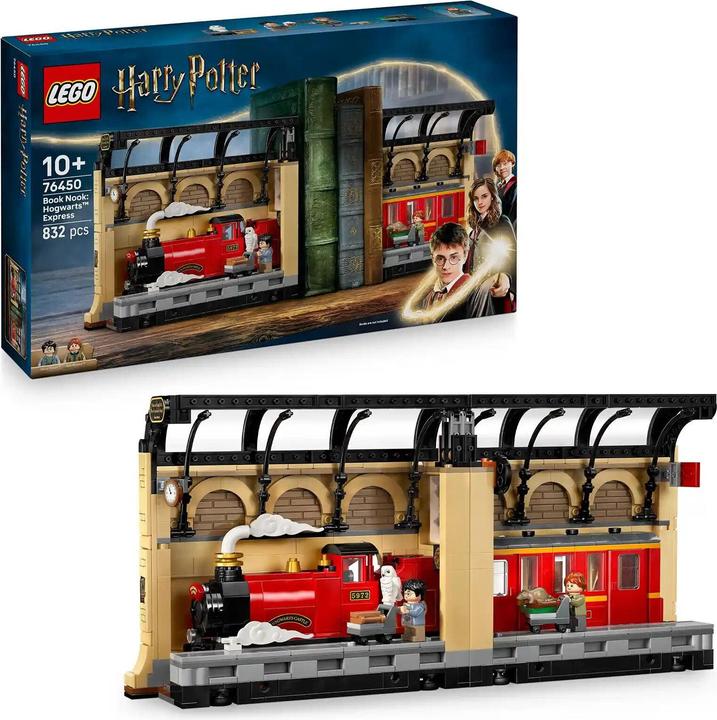 Produktbild LEGO 76450 ® HARRY POTTER™ Buchstütze: Hogwarts Express (76450, LEGO Harry Potter)