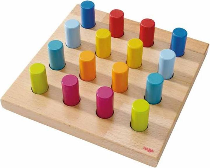 Actual product image Haba Plug-in game of colour stripes