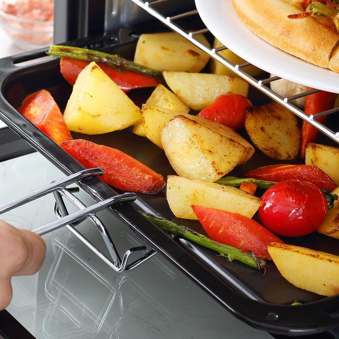 Immagine prodotto Swisshandel24 Minibackofen 16 L 1400W Mini Backofen 100-230℃ 60 Min. Timer Schwarz