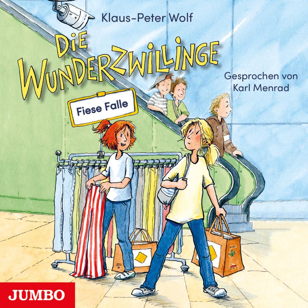 Thumbnail - Die Wunderzwillinge. Die fiese Falle, Hörbücher von Klaus-Peter Wolf