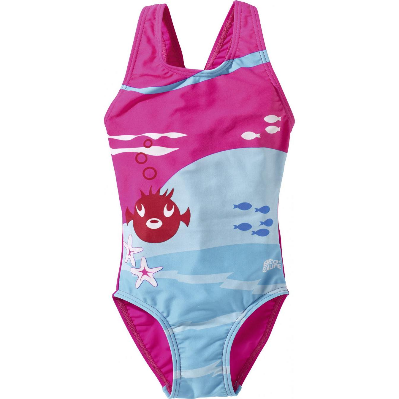 Beco, Mädchen, Badeanzug, Badeanzug Mädchen, Blau, (98)