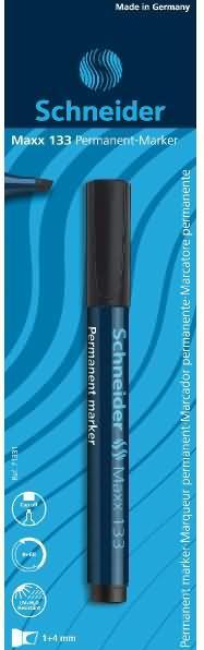 Actual product image Magni Permanent marker Maxx 133 1-4mm black blister (Black, 4 mm, 1 x)