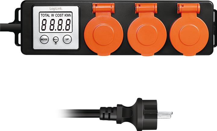 Actual product image LogiLink Check (3x, CEE 7/3)