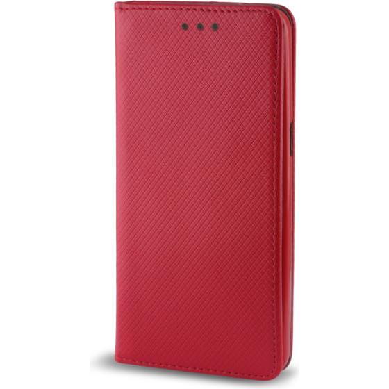 OEM Smart Magnet Hülle für Samsung Galaxy S21 rot (Samsung Galaxy S21), Smartphone Hülle, Rot