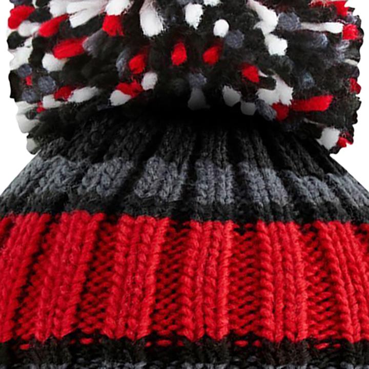 Actual product image Beechfield Hygge With Stripes Cap (One size)