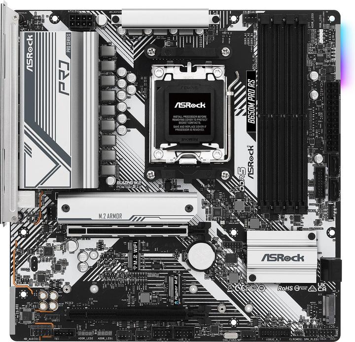 AsRock B650M Pro RS (AM5, AMD B650, mATX)
