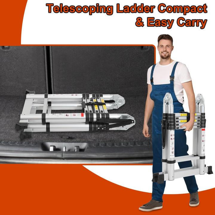 Produktbild Lospitch Teleskopleiter (Teleskopleiter, 380 cm)