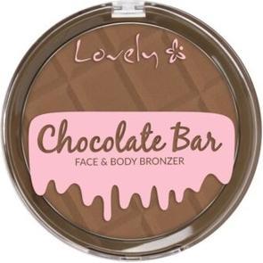 Thumbnail - NoName, Highlighter + Bronzer, Chocolate Bar Bronzer für Gesicht und Körper 3 15g Lovely (Braun, 70 g)