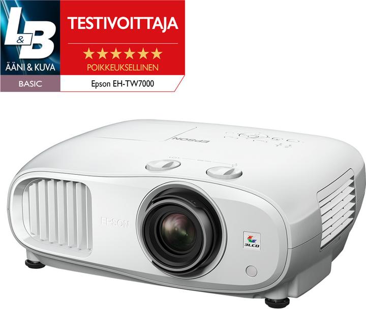 Immagine prodotto Epson EH-TW7000 (4K, 3000 lm, 1.32 - 2.15:1)