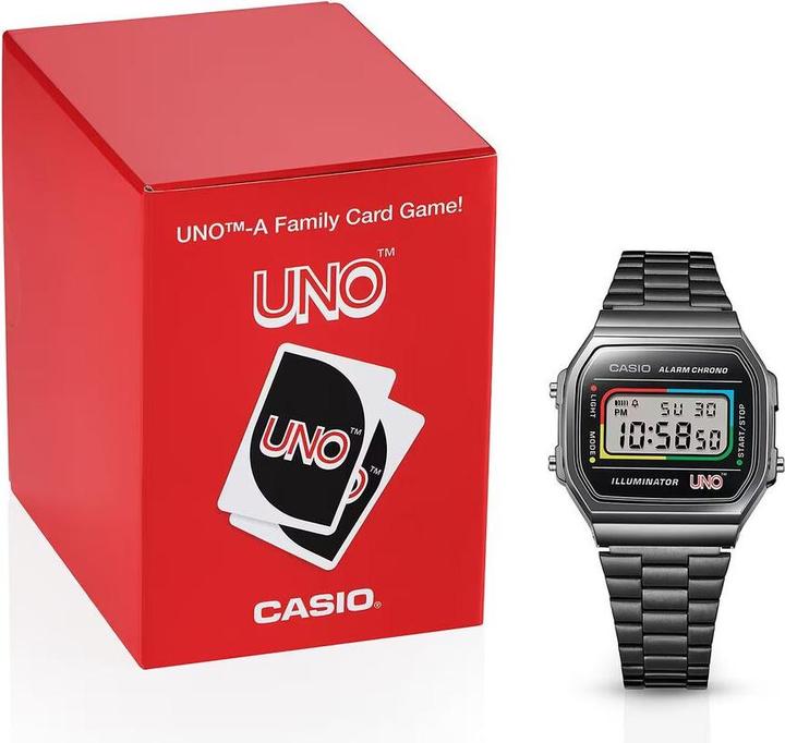 Produktbild Casio Vintage Uno - A168WEUC-1AER (Digitaluhr, 36.30 mm)