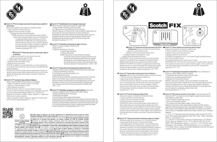 Produktbild Scotch Fix Montageband (19 mm)