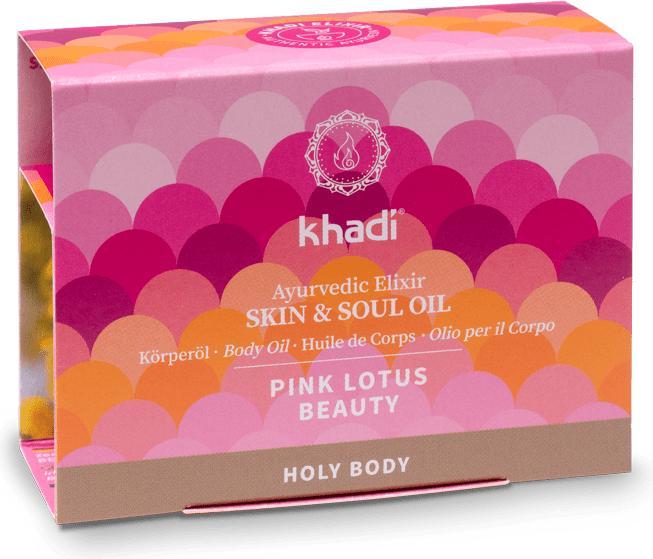 Image du produit Khadi Huile corporelle Pink Lotus Beauty 10 ml (Huile pour le corps, 10 ml)