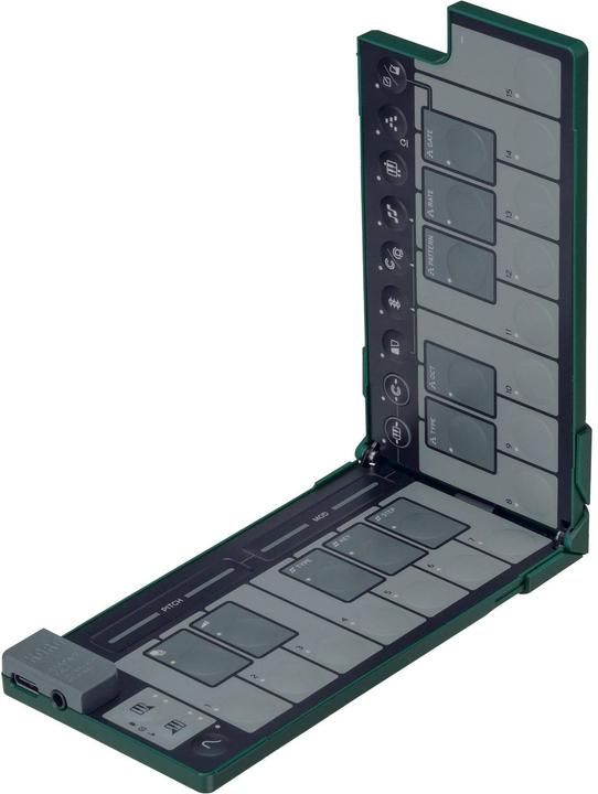 Actual product image Korg Keyboard Controller nanoKEY Fold Alpine Green Limited (Keyboards)
