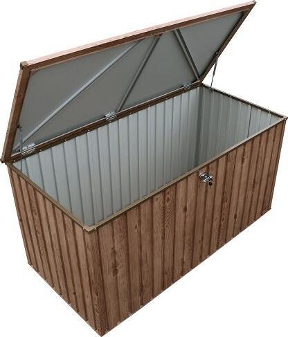 Produktbild Duramax Metall Garten Gerätebox Kissenbox 1450 L