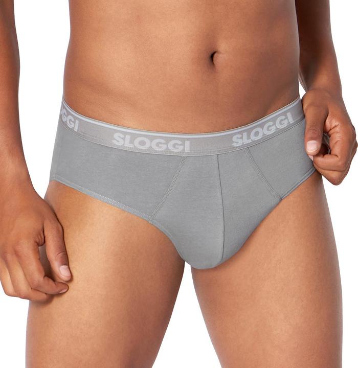 Produktbild Sloggi Boxershort Casual Figurbetont men GO ABC Midi 6P - 11669 (S, 6er Pack)