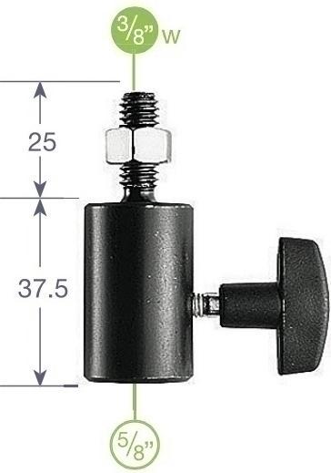 Produktbild Manfrotto 5 8 Adapter (Stativadapter)