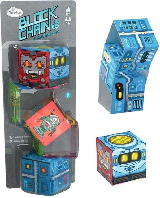 Produktbild Thinkfun Block Chain Roboter (Deutsch, Französisch, Italienisch)
