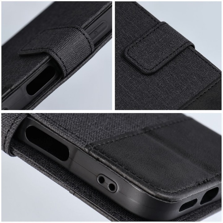 Produktbild OEM Book case GOMMA Book for SAMSUNG A13 4G black (Samsung Galaxy A13)