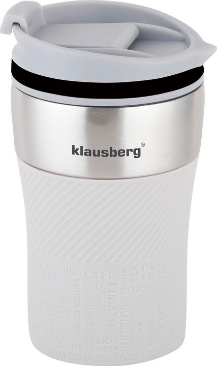 Actual product image Klausberg Set of 2 double-walled thermo mugs, 280ml, beige (0.28 l)