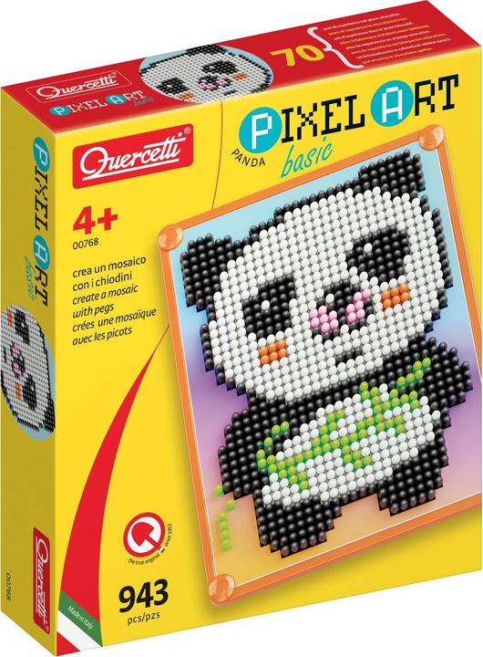 Actual product image Quercetti Pixel Art Basic Panda