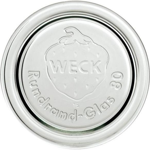 MultiLine Låg til Patentglas og -flasker Weck Ø80mm glas, Lunchbox