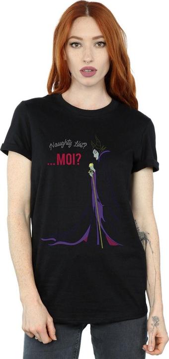 Immagine prodotto Disney Maleficent Christmas Naughty List Maglietta Ampia Donna (3XL)