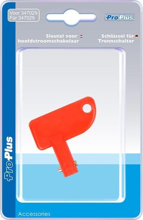 Image du produit ProPlus Clé pour sectionneur 347029 sous blister