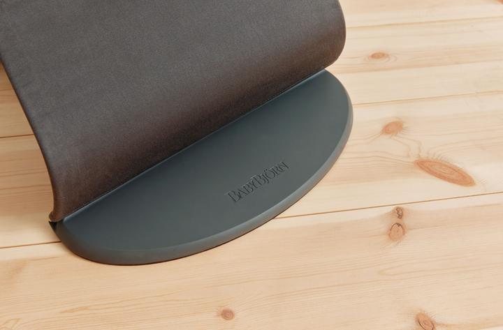 Actual product image BabyBjörn Bliss Woven Bundle - Baby Bouncer + Toy, Anthracite/Googly Eyes