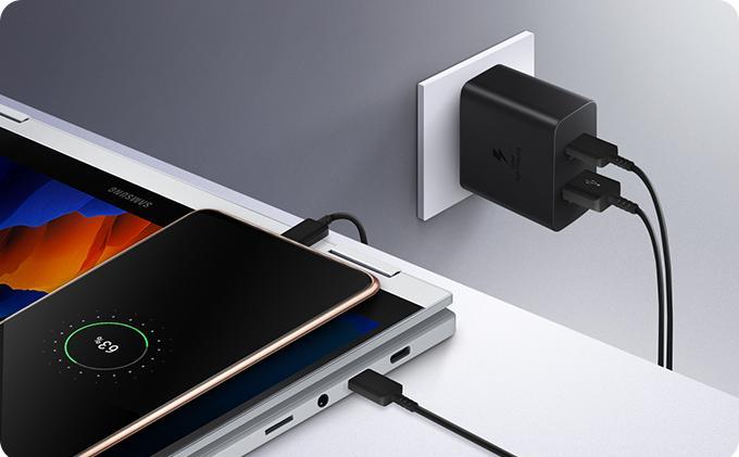 Image du produit Samsung Adaptateur secteur Duo (35 W)