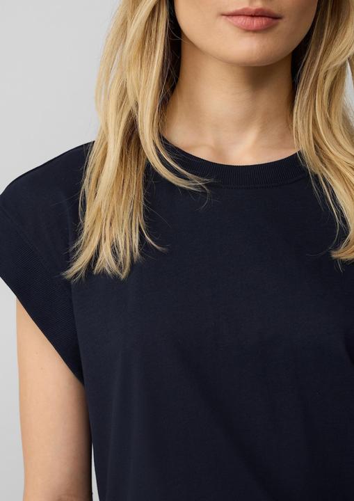 Produktbild S.Oliver T-Shirt T-Shirt im Relaxed Fit mit überschnittenen Schultern (36)