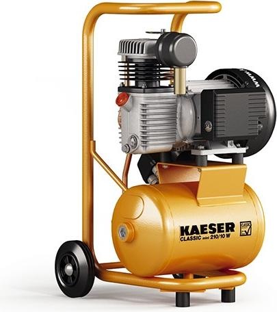 Kaeser 1.1700.0 Classic mini 210 / 10W Kolbenkompressor 230 Volt (10 l)