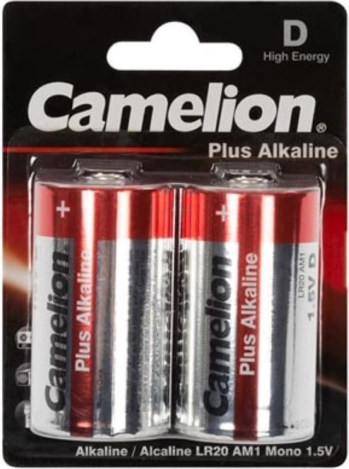 Produktbild Camelion ALKALI-MANGAN D / LR20 1.5 V - 21000 mAh 4920.121.412 (2 St./Blisterverpackung) (2 Stk., D, 21000 mAh)