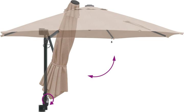 Immagine prodotto vidaXL Garten-Sonnenschirm (2.48 m)