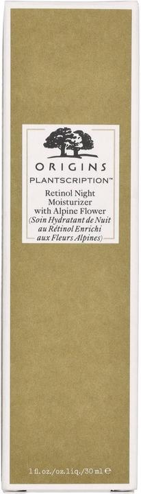 Actual product image Origins Plantscription - Retinol Night Moisturizer with Alpine Flower (30 ml, Night cream)