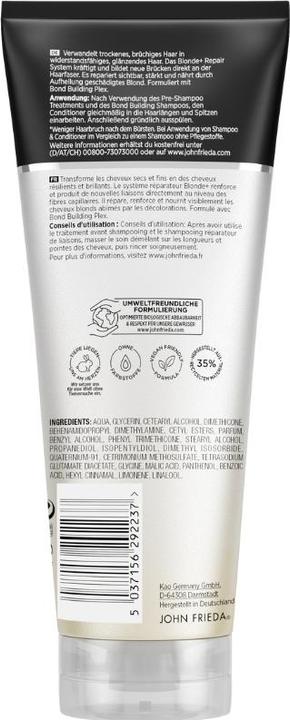 Produktbild John Frieda Blonde+ Bond Building Conditioner - 250ml (250 ml)