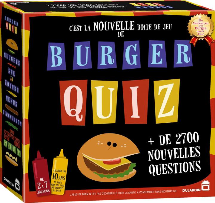Immagine prodotto TF1 Games Quiz sugli hamburger (Francese)
