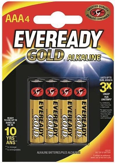 Eveready Micro (AAA) Battery Alkali-Ma (4 pcs., AAA)