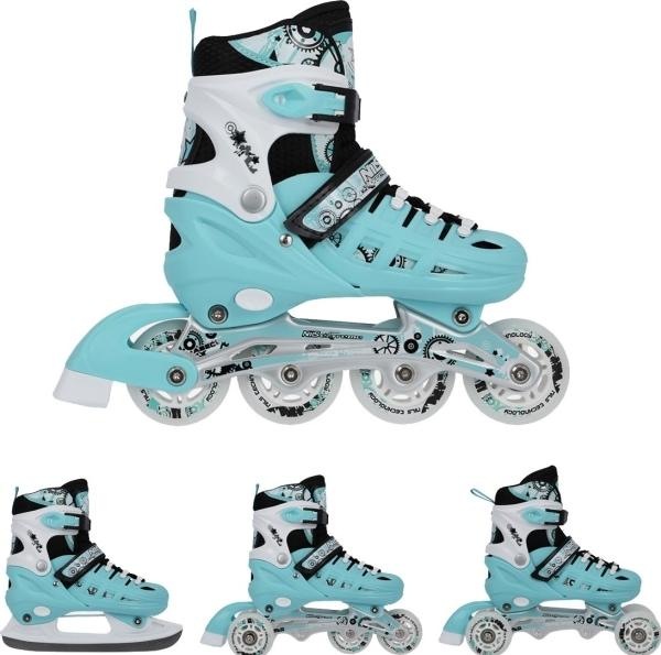 Nils Rollschuhe Extreme NH10905 Farbe mint - PU80 mm/82A (L 39-42) (40)