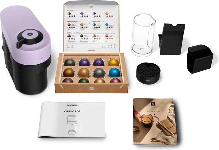 Actual product image Sage Vertuo Pop Capsule Machine, purple (NESPRESSO Vertuo)