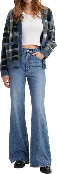 Actual product image Levis Ribcage Bells Blacks (W24/L34)