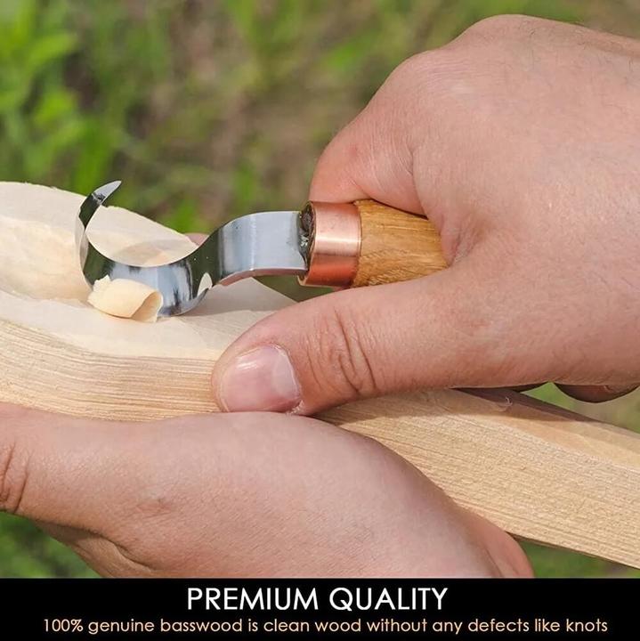 Actual product image Beaver Craft BeaverCraft Wood Carving Spoon Blank