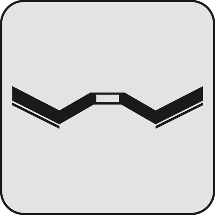 Image du produit Klingspor 312560 SMT 850 Combinaison de disques abrasifs 125 x 22,23 mm grain 80 Moyen courbé Contenu : 5 (80)