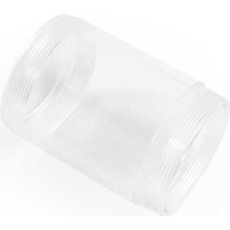 Alphacool AGZ Tubo acrilico filettatura esterna 60x84mm (DxH) (5.04 m, Materiale sintetico), Tubo di raffreddamento, Trasparente