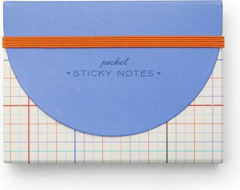 Actual product image Kikkerland Pocket Sticky Notes (120 x 89 mm)
