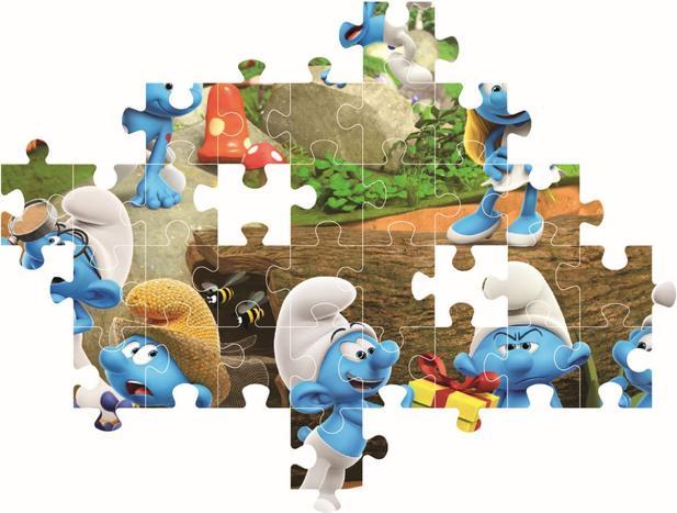 Image du produit Clementoni 104 pièces - Schtroumpfs (104 pièces)
