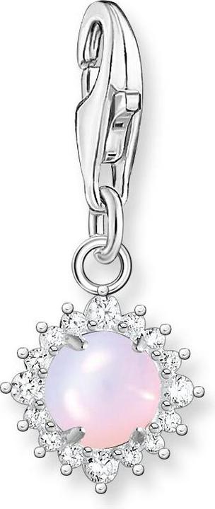 Immagine prodotto Thomas Sabo Ciondolo ciondolo imitazione opale rosa scintillante (Argento 925)